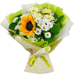 Smile at the sun with delivery Novokuznetsk