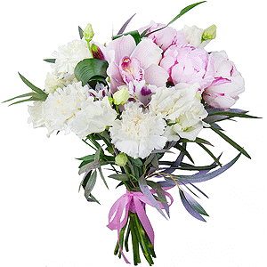 Bride's bouquet "Lucky Girl" with delivery Novokuznetsk
