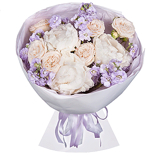 Moon Peonies with delivery Novokuznetsk