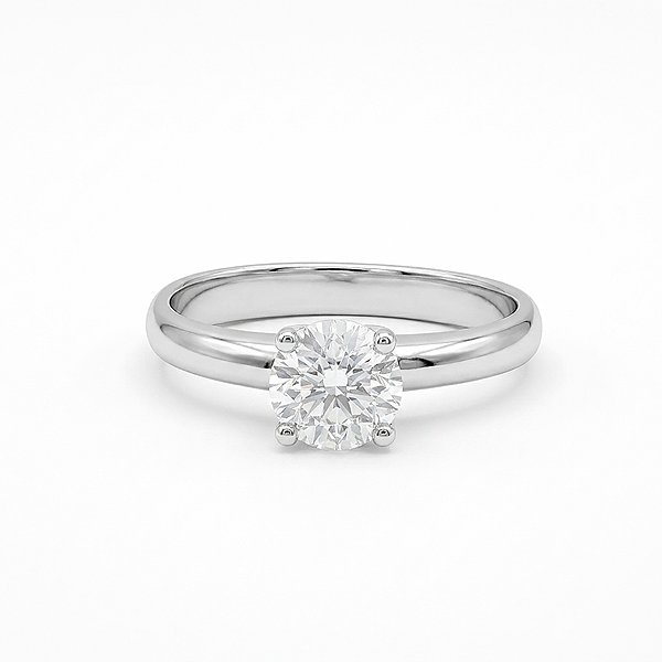 Gold Ring YULUMIA With a 0.9 Carat Diamond with delivery Novokuznetsk