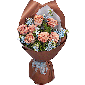 Rose Pink 50 cm Ecuador (Chelo, Hermosa, Novia, Titanik, Engagement, Pink Mondiale) - 13, Oksipetalum, Wrapping Paper