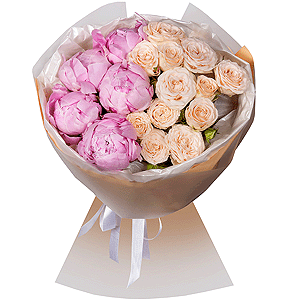 Peony Symphony with delivery Novokuznetsk