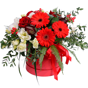 Arrangement "Cupid's arrow" with delivery Novokuznetsk