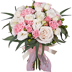 Bride's bouquet "Happy bride" with delivery Novokuznetsk