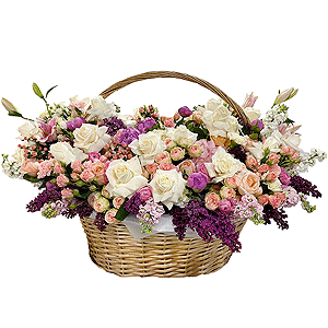 Flower fountain with delivery Novokuznetsk