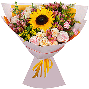 Autumn landscape with delivery Novokuznetsk
