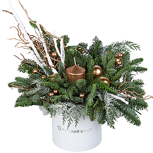 Композиция "Искры янтаря"