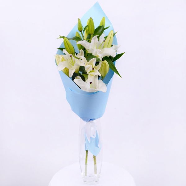 Лилии - 7, Современная упаковка, Лента